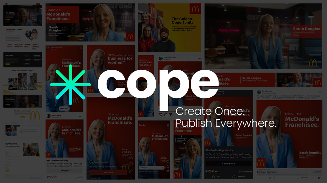COPE Logo | Create Once Publish Everywhere